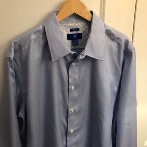 Men's Light Blue XL Dress Shirt
